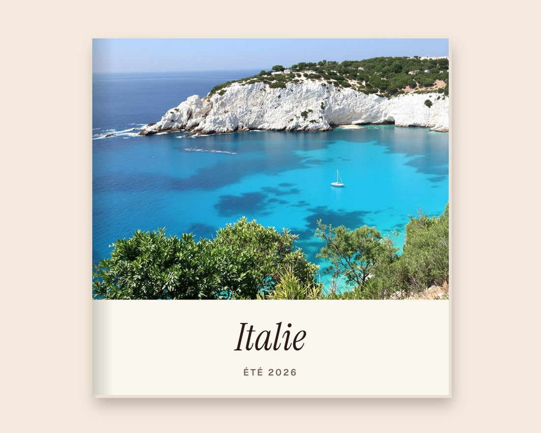 Livre photo de voyage personnalisé – couverture du livre