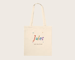 Tote bag enfant personnalisé avec son prénom