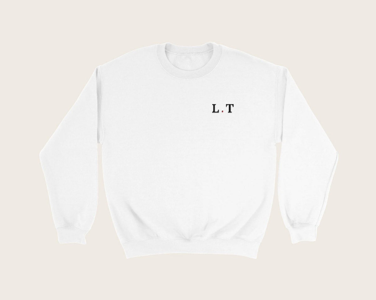 Sweat brodé initiales