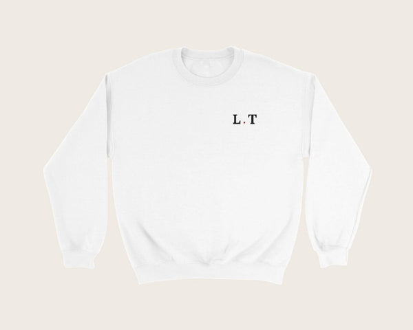 Sweat brodé initiales