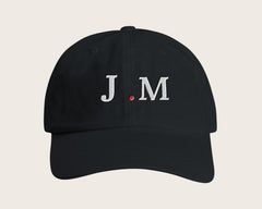 Casquette brodée personnalisée avec initiales