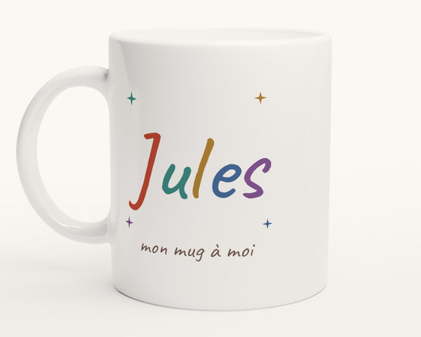 Mug enfant personnalisé avec son prénom – photo produit