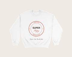 Sweat « Super Papy certifié » personnalisé