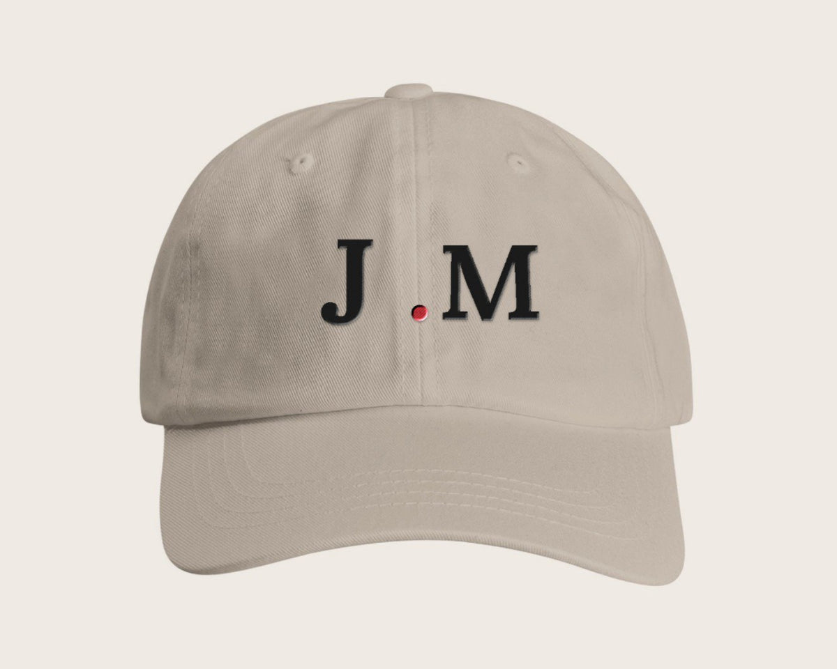 Casquette brodée initiales – pierre