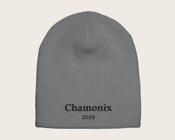 Bonnet brodé ville et année personnalisé