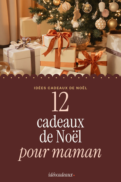 12 idées de cadeaux de Noël personnalisés pour maman, par budget